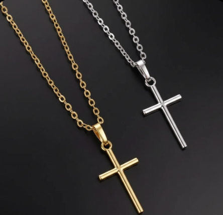 Zircon Luxury Cross Pendant Necklace