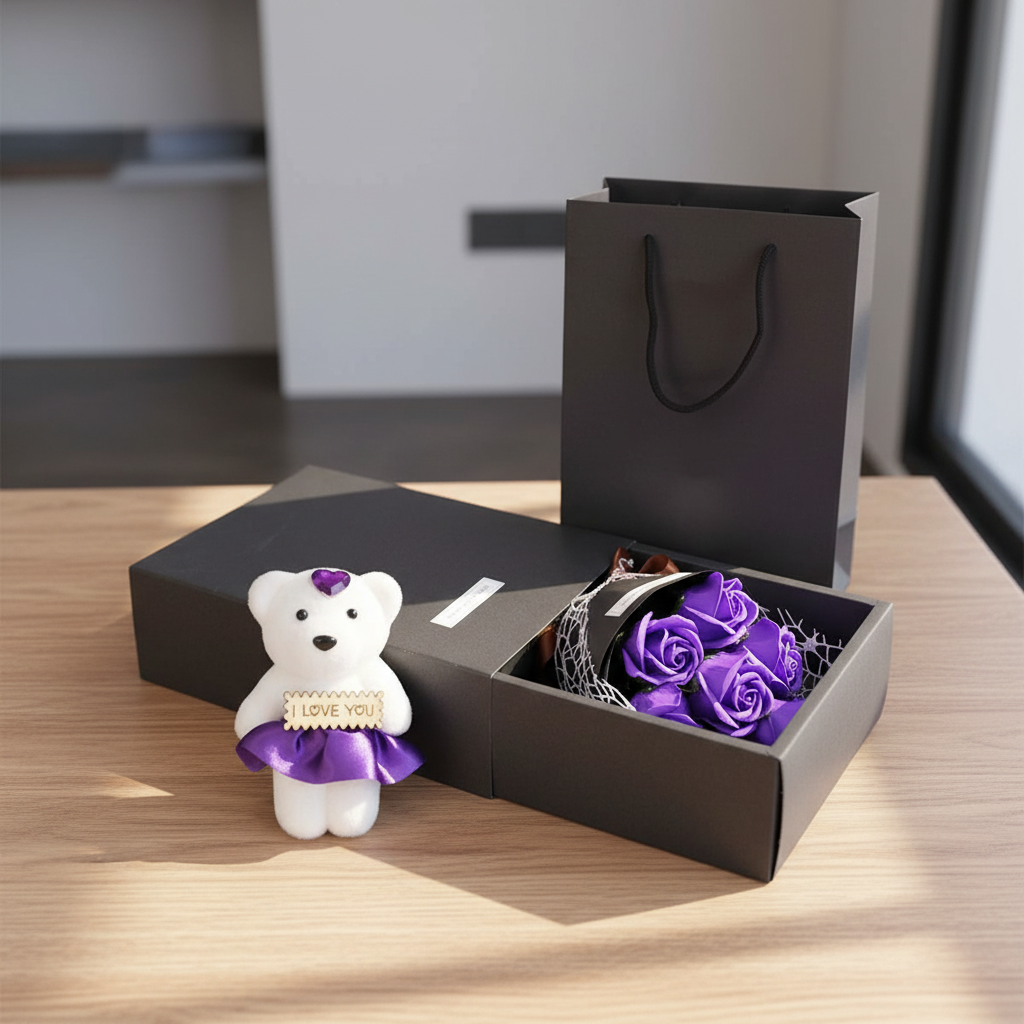 Charming Valentines Day Rose Bouquet