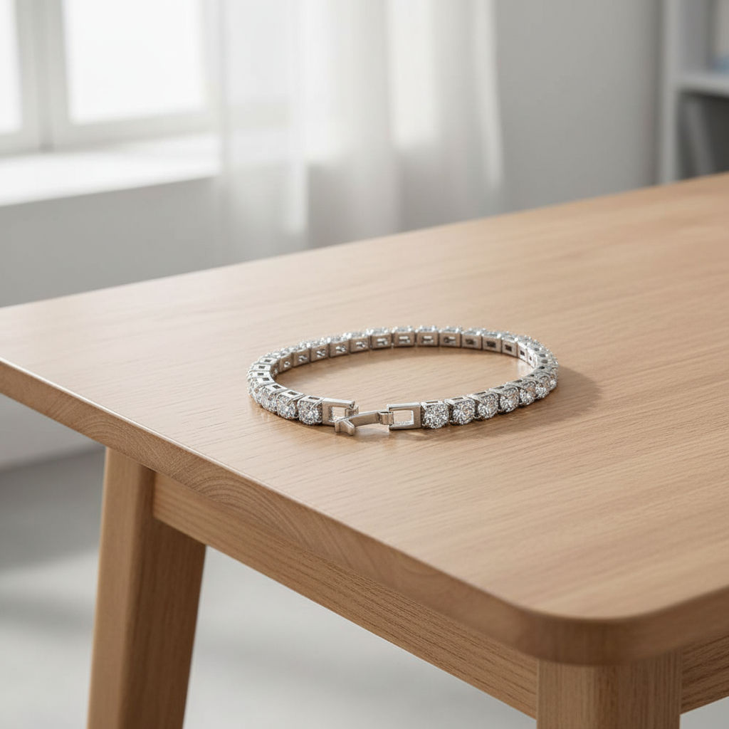 Sparkling Silver Bracelet