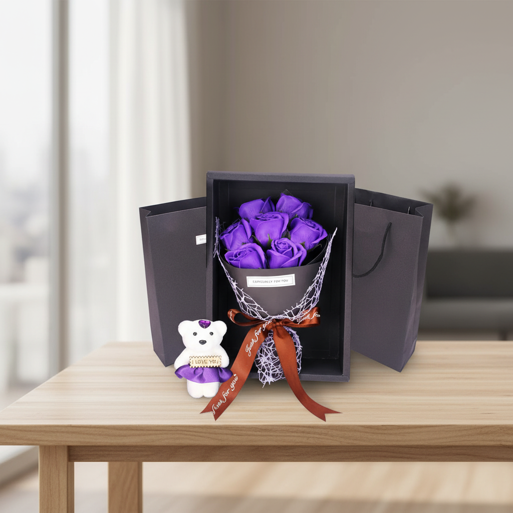 Charming Valentines Day Rose Bouquet