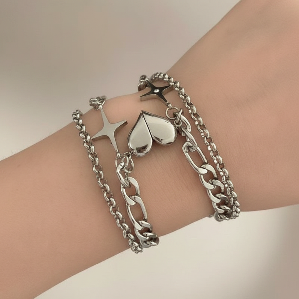 Magnetic Heart Attraction Bracelet