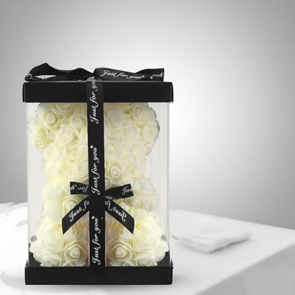 Romantic Teddy Rose Bear