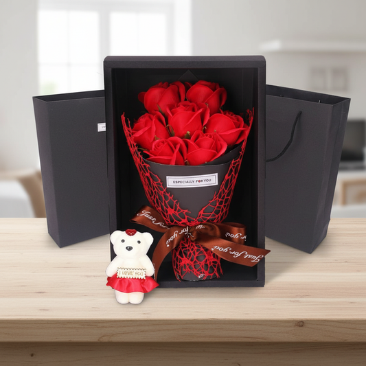 Charming Valentines Day Rose Bouquet