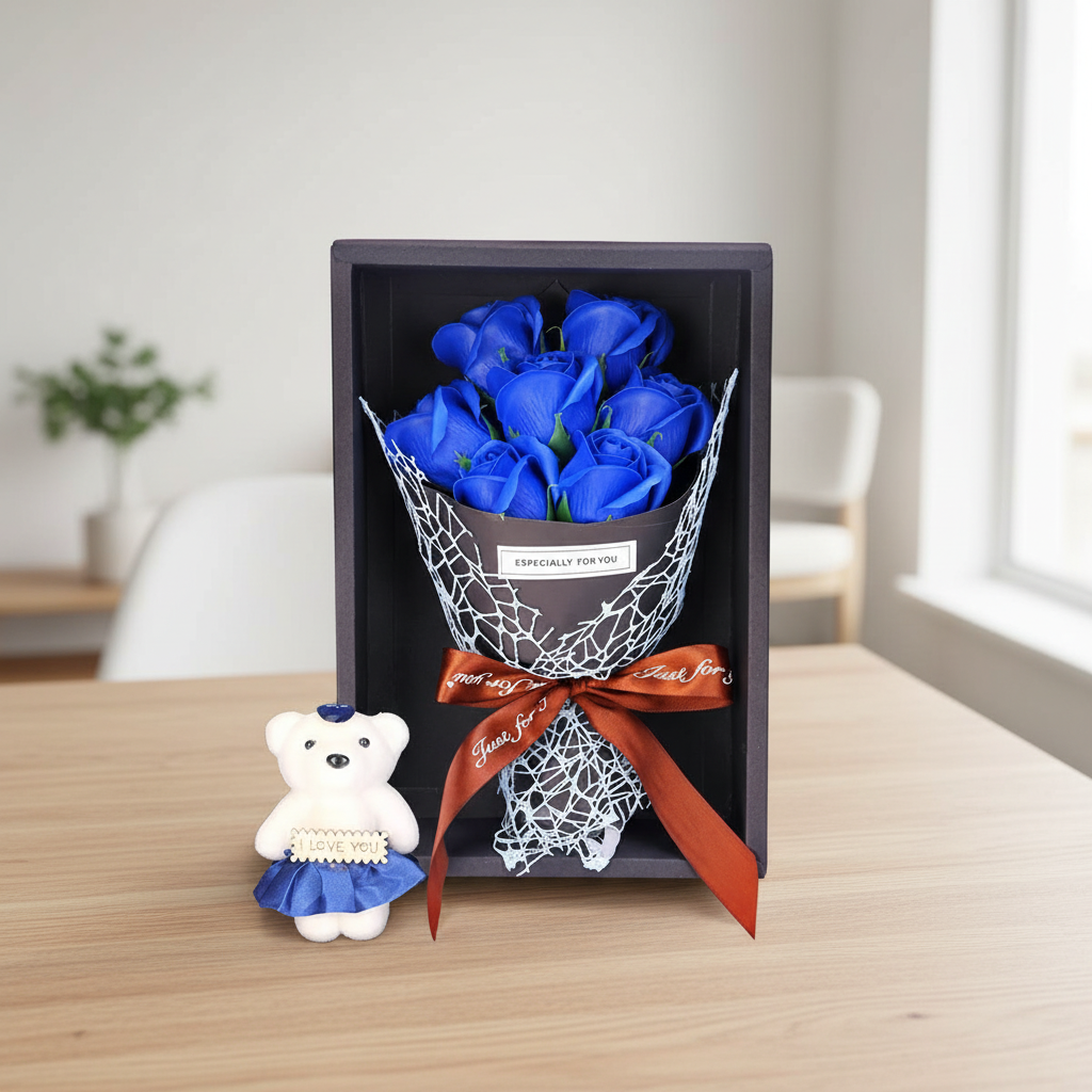 Charming Valentines Day Rose Bouquet