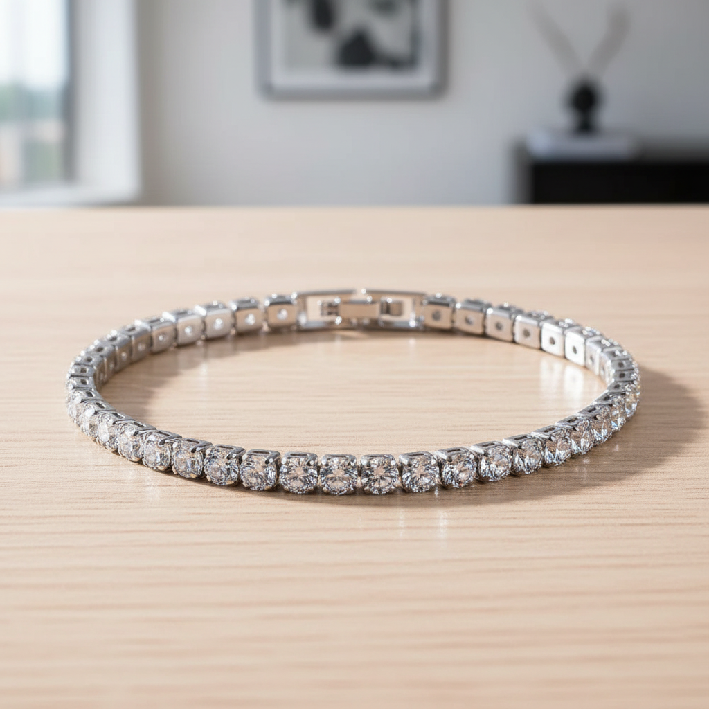 Sparkling Silver Bracelet
